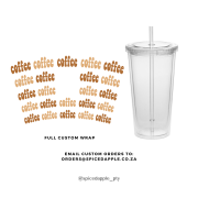 Double-Wall Sippy Tumbler with straw