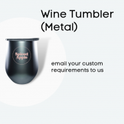 Wine Tumbler – 350ml (Metal)