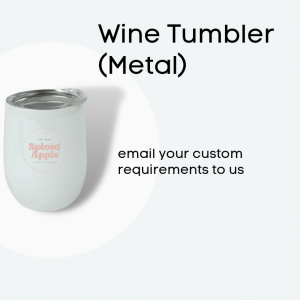 Wine Tumbler (Metal) - 350ml